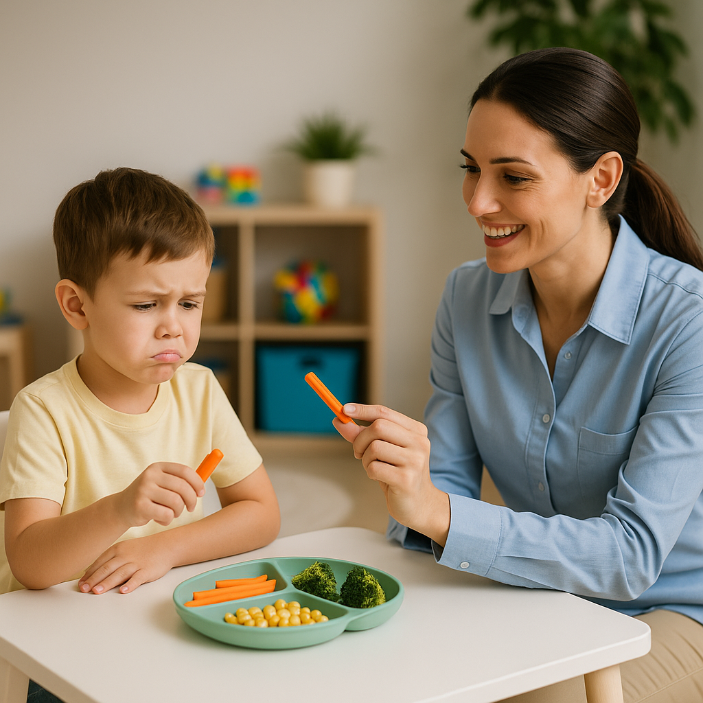 Mealtimes are a struggle: picky eating, refusal, or swallowing concerns?